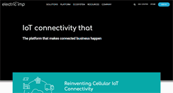 Desktop Screenshot of electricimp.com